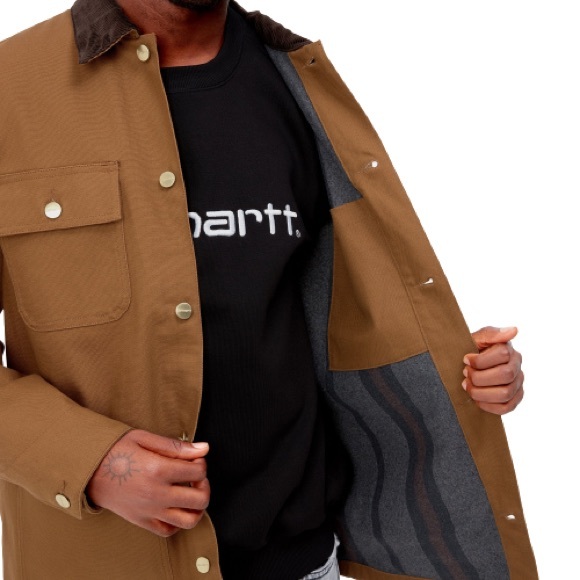 Carhartt WIP Michigan Coat (brown & tobacco) - Picture 2 of 11